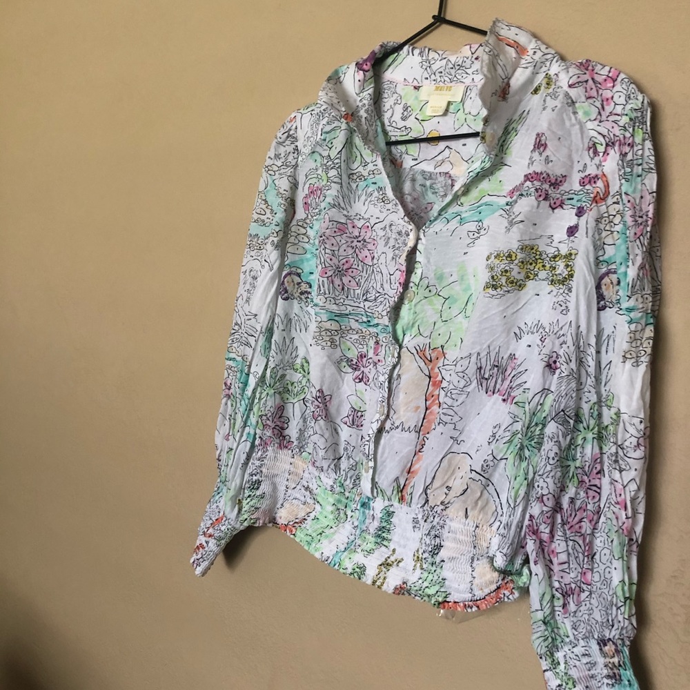 Maeve paint by numbers blouse